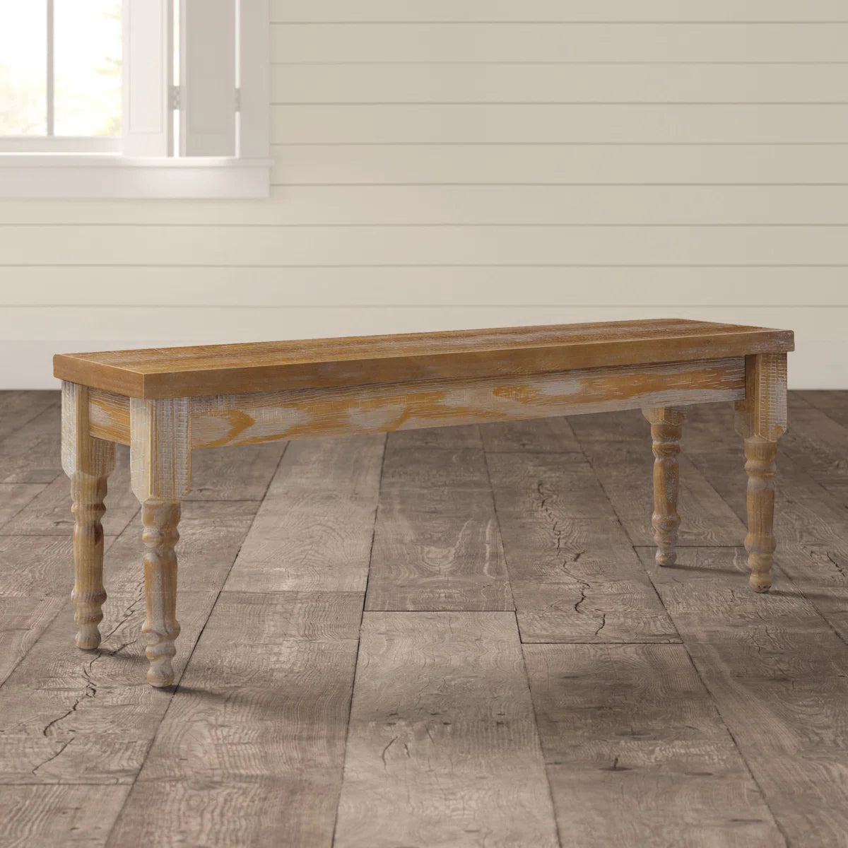 Valerie Solid Wood Bench