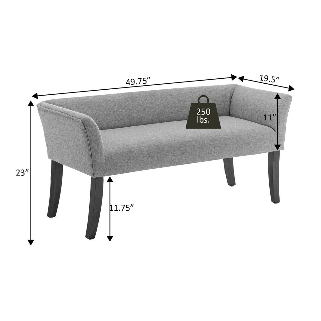 Winston Entryway Window Accent Seating Bench