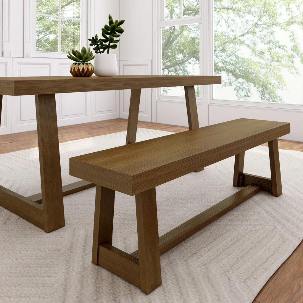 Linzy Classic Wood Bench